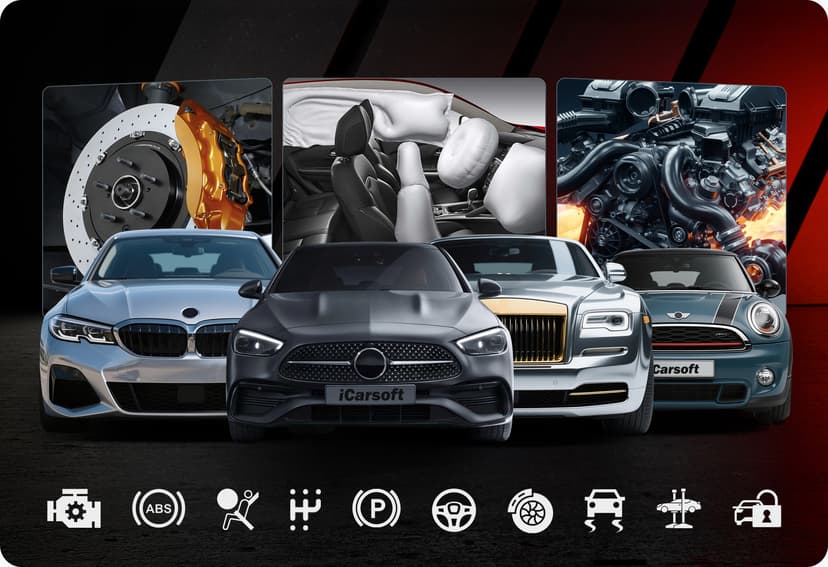 iCarsoft Professional Multi-Systems Car Diagnostic tool