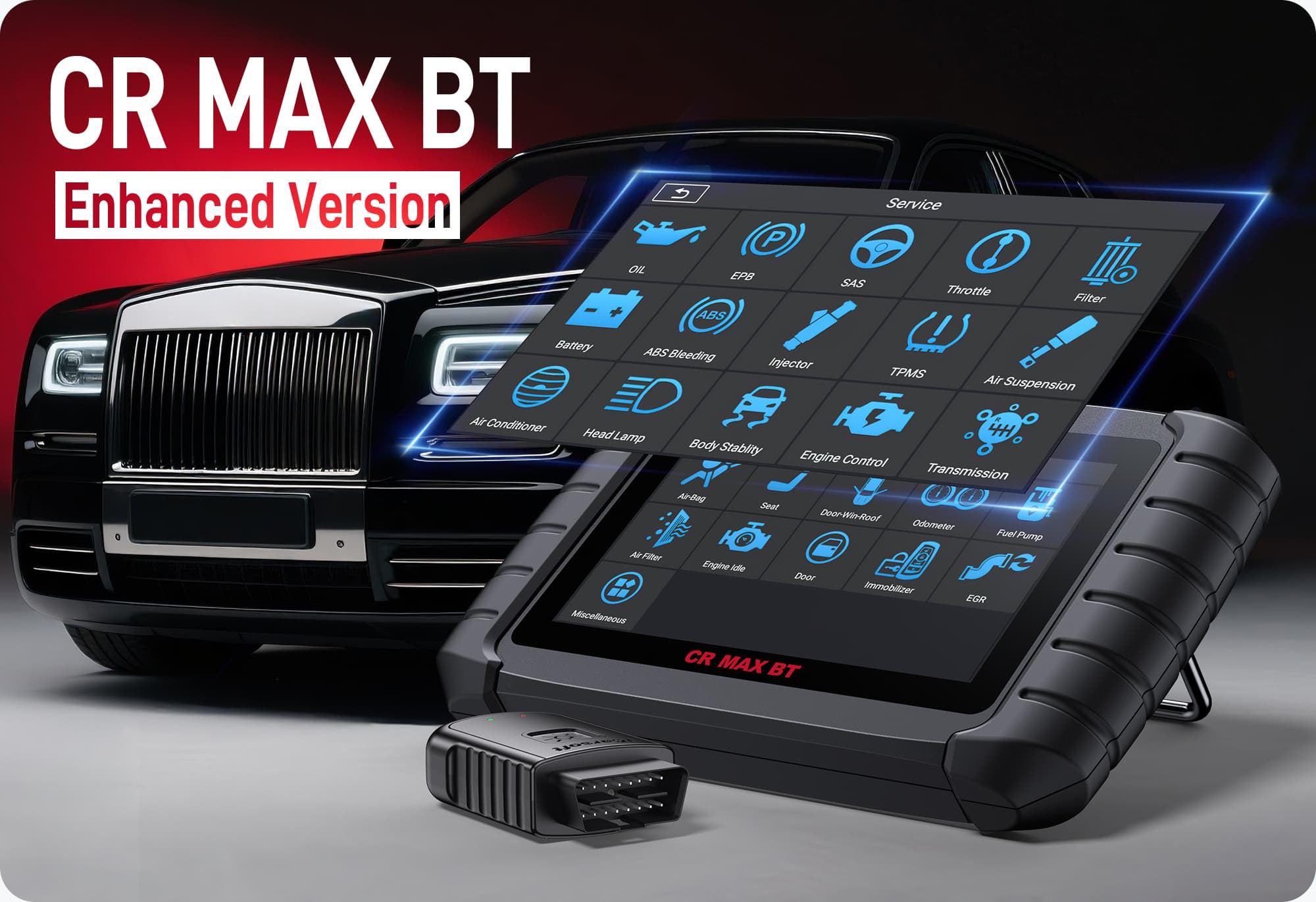 Unlock Professional Car Diagnostics with the iCarsoft CR MAX BT Enhanced Version