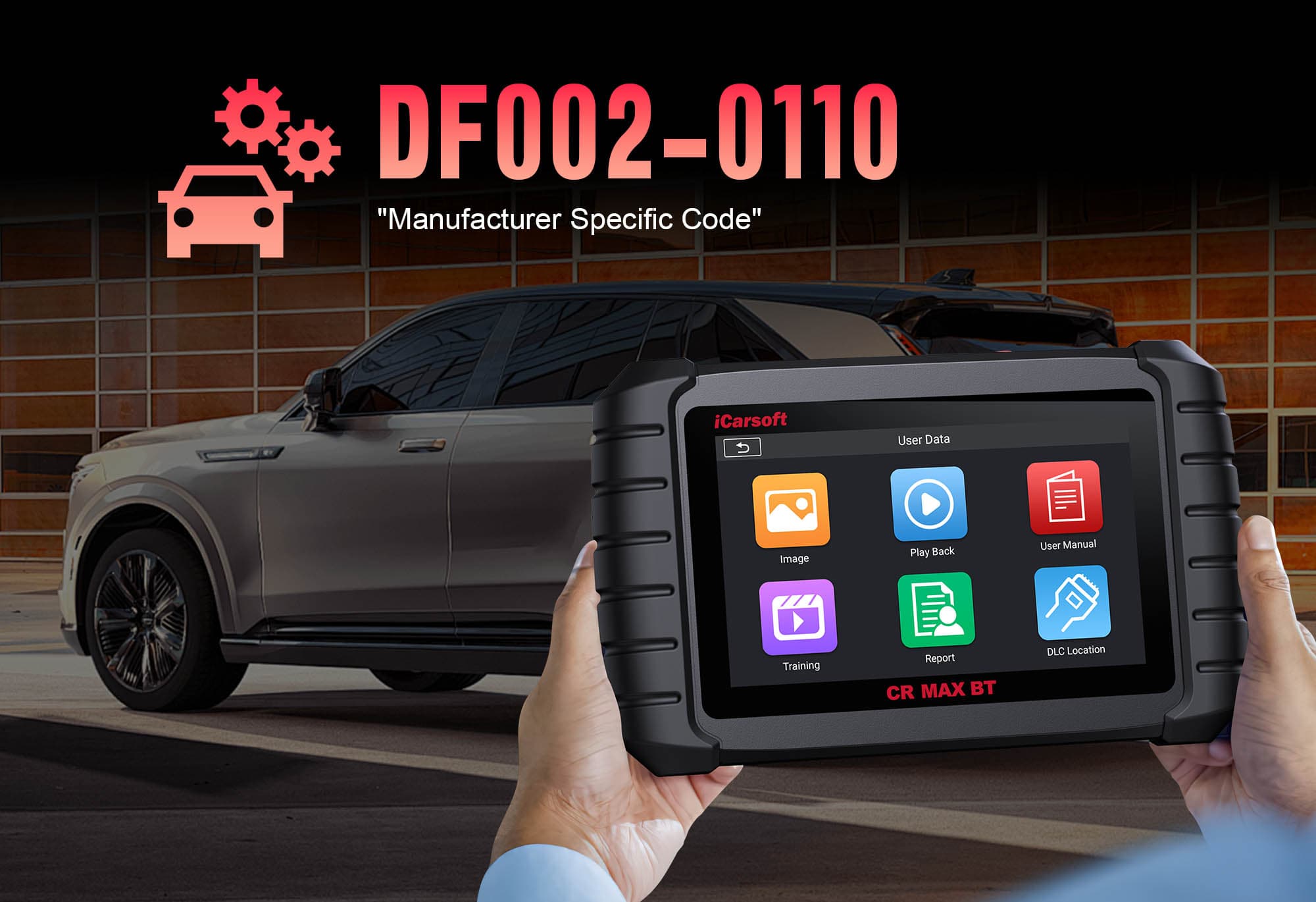 How to Diagnose & Clear DF002-0110 with iCarsoft CR MAX BT