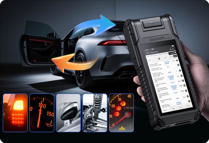 iCarsoft CR Legend supports powerful Bi-directional control/Active Tests