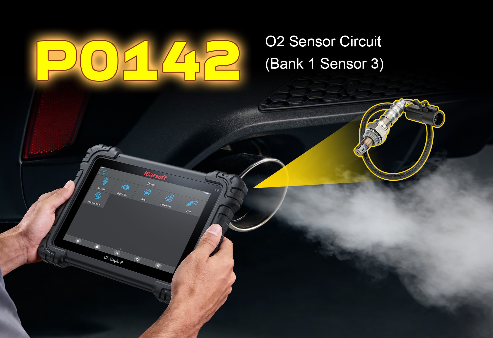 P0142 Code: Oxygen Sensor Circuit Low Voltage Bank 1 Sensor 3
