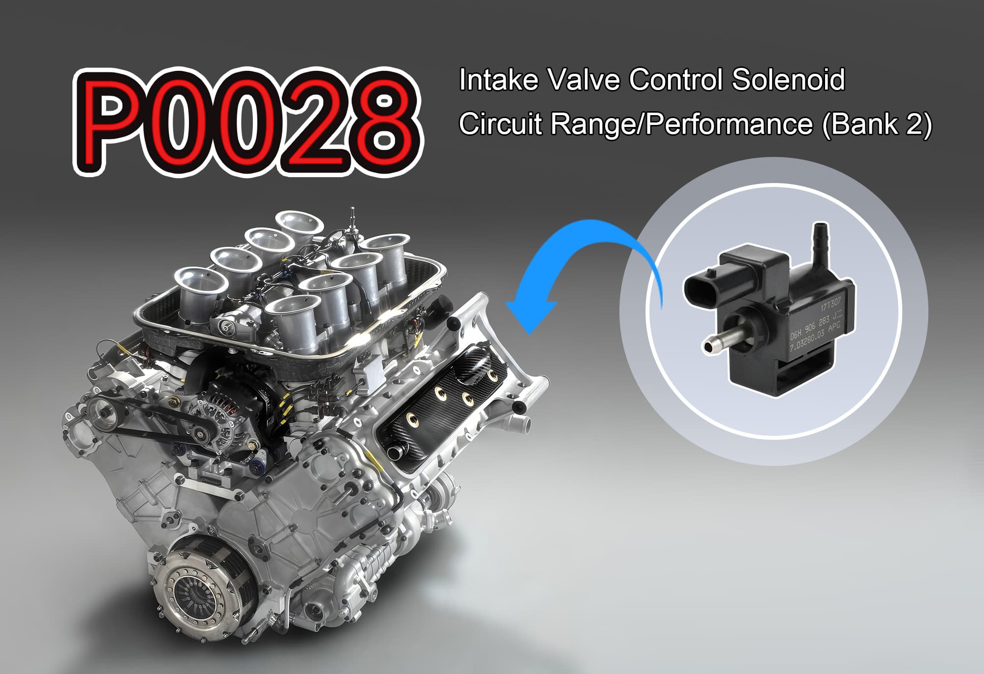 P0028 Code: Intake Valve Control Solenoid Bank 2 — VVT Fix Guide